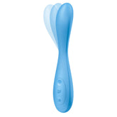 SATISFYER - MULTI VIBRATOR APPLICATION G-SPOT FLEX 4+ BLUE